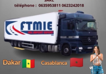 Fall transport Maroc import export