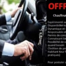 Cherche chauffeur