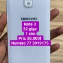 Samsung galaxy note 3 à vendre