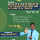 Formation processus vente