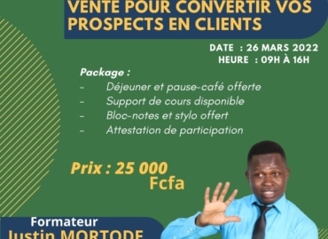 Formation processus vente