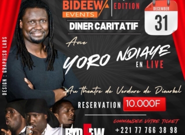 Bideew Events : dîner caritatif