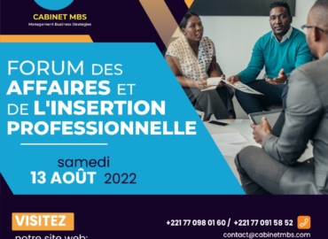 Cabinet MBS: forum des affaires et de l’insertion professionnelle