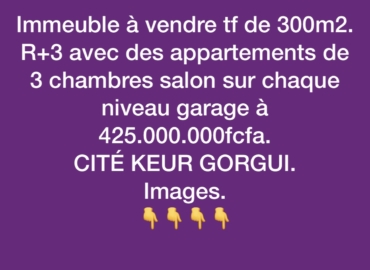 Immeuble à vendre