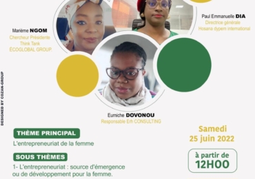 Tossangana AFRICA : webinaire gratuit sur l’entreprenariat de la femme