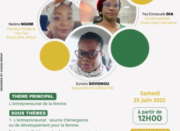 Tossangana AFRICA : webinaire gratuit sur l’entreprenariat de la femme