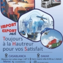 Fall transport Maroc import export