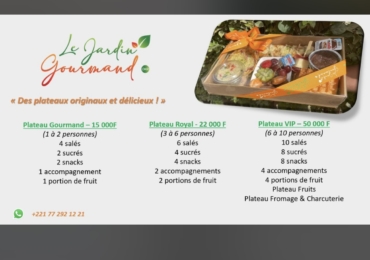 Le jardin gourmand : plateaux ramadan