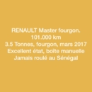 Renault Master fourgon