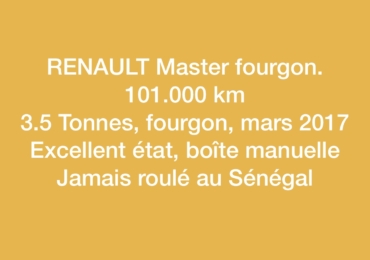 Renault Master fourgon