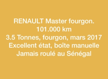 Renault Master fourgon