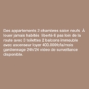 Appartements à louer