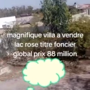 MARIE IMMO : villa à vendre lac rose