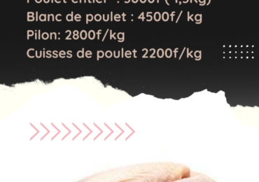 Promo vente poulet