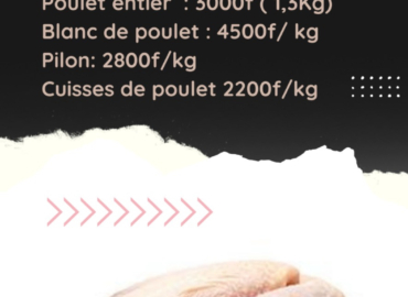 Promo vente poulet