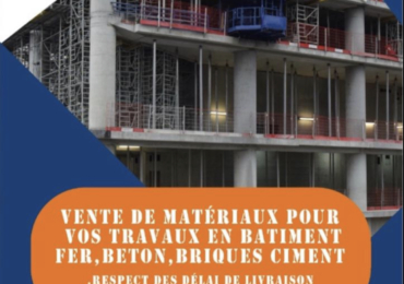 Vente matériaux de construction