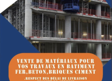 Vente matériaux de construction