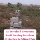 Terrain à vendre à Tivaouane peulh