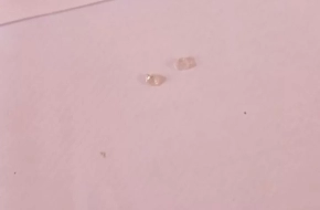 Diamant blanc taillé